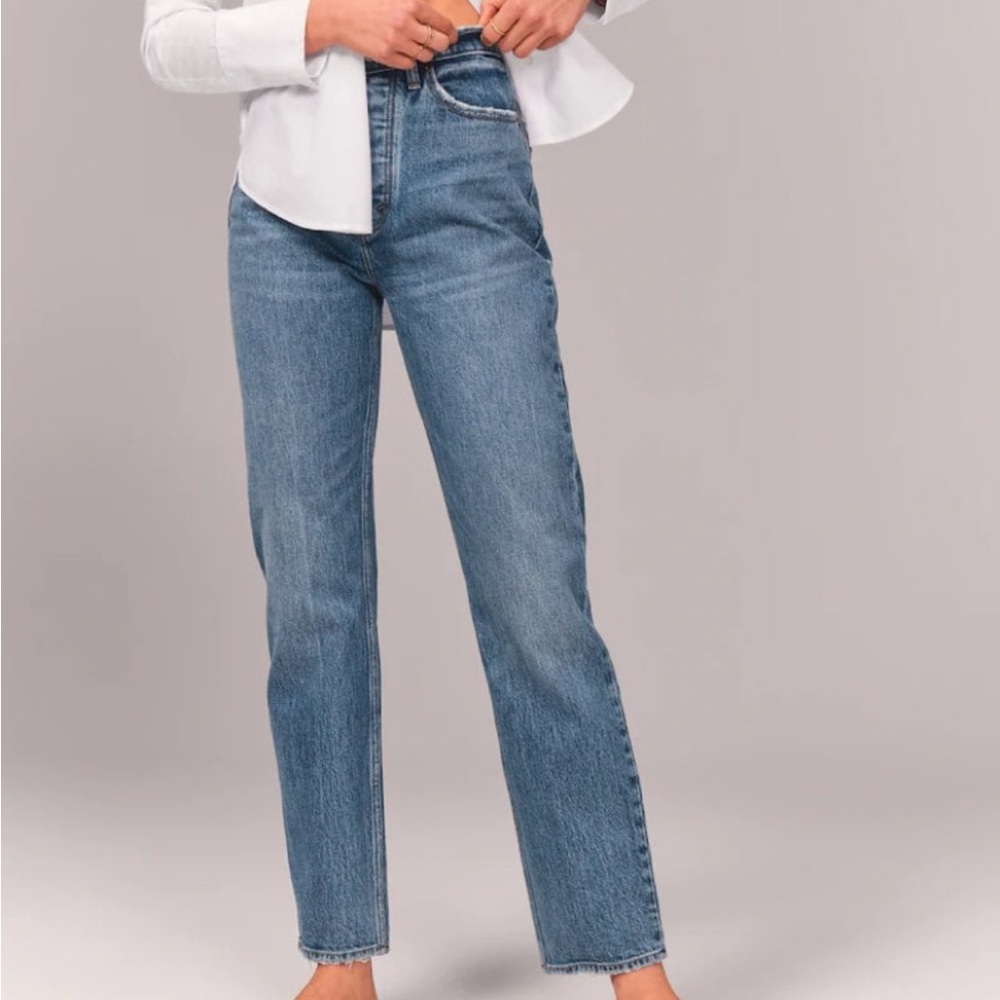 A&F Dad jeans